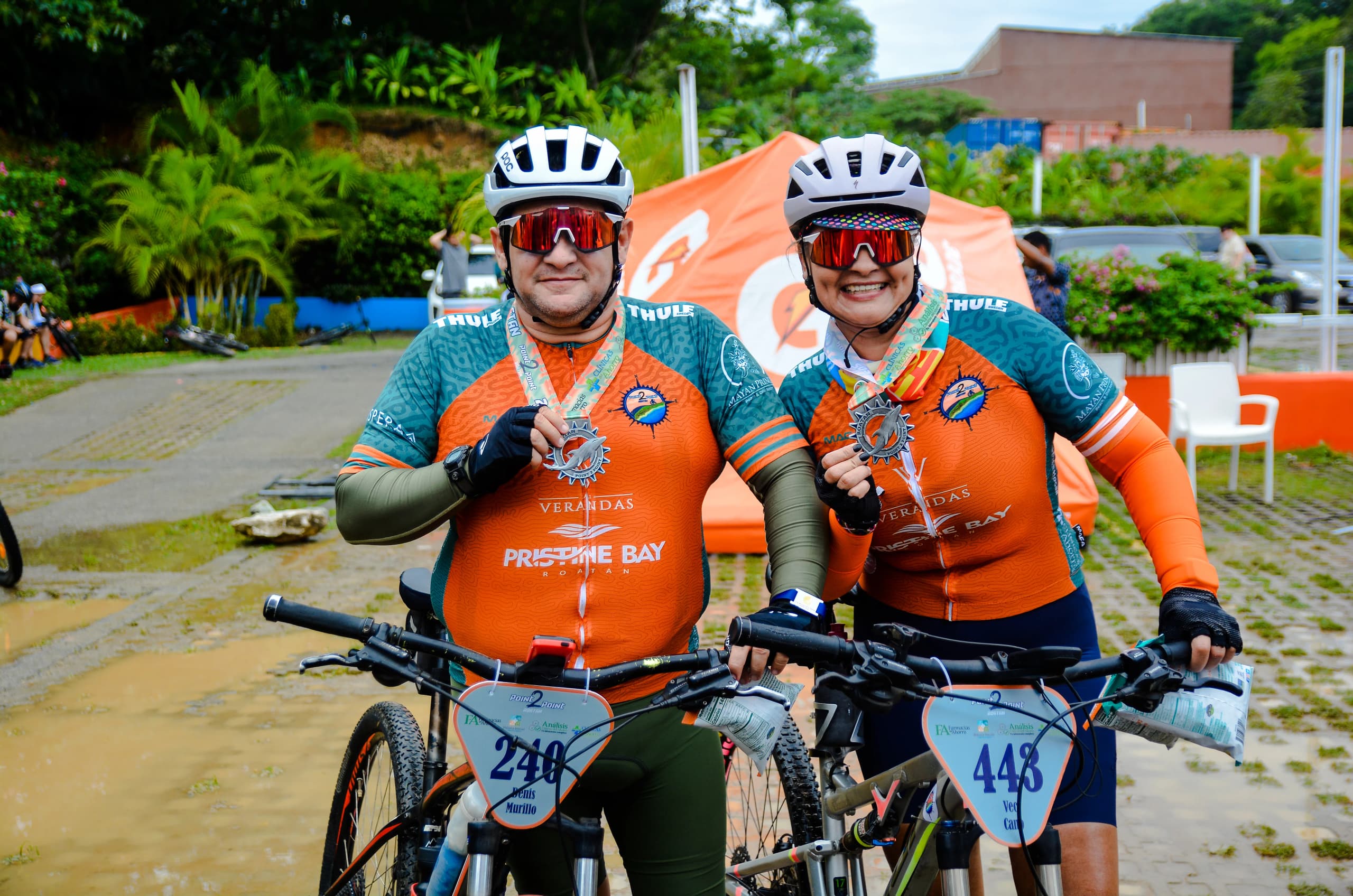 Roatán Point 2 Point — ciclismo roatan id 53. Fotografía Adonis Maradiaga.
