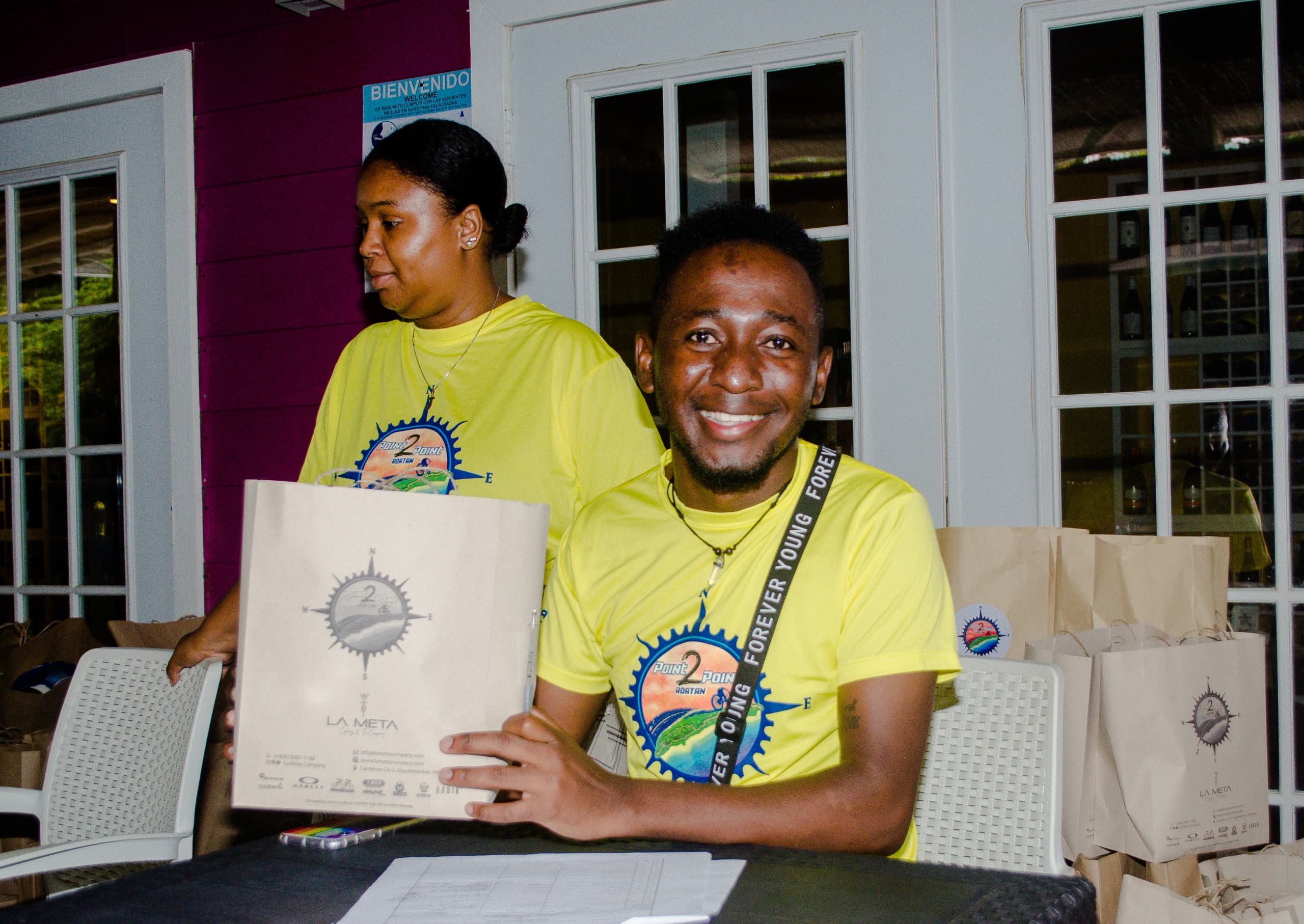 Roatán Point 2 Point — ciclismo roatan id 76. Fotografía Adonis Maradiaga.