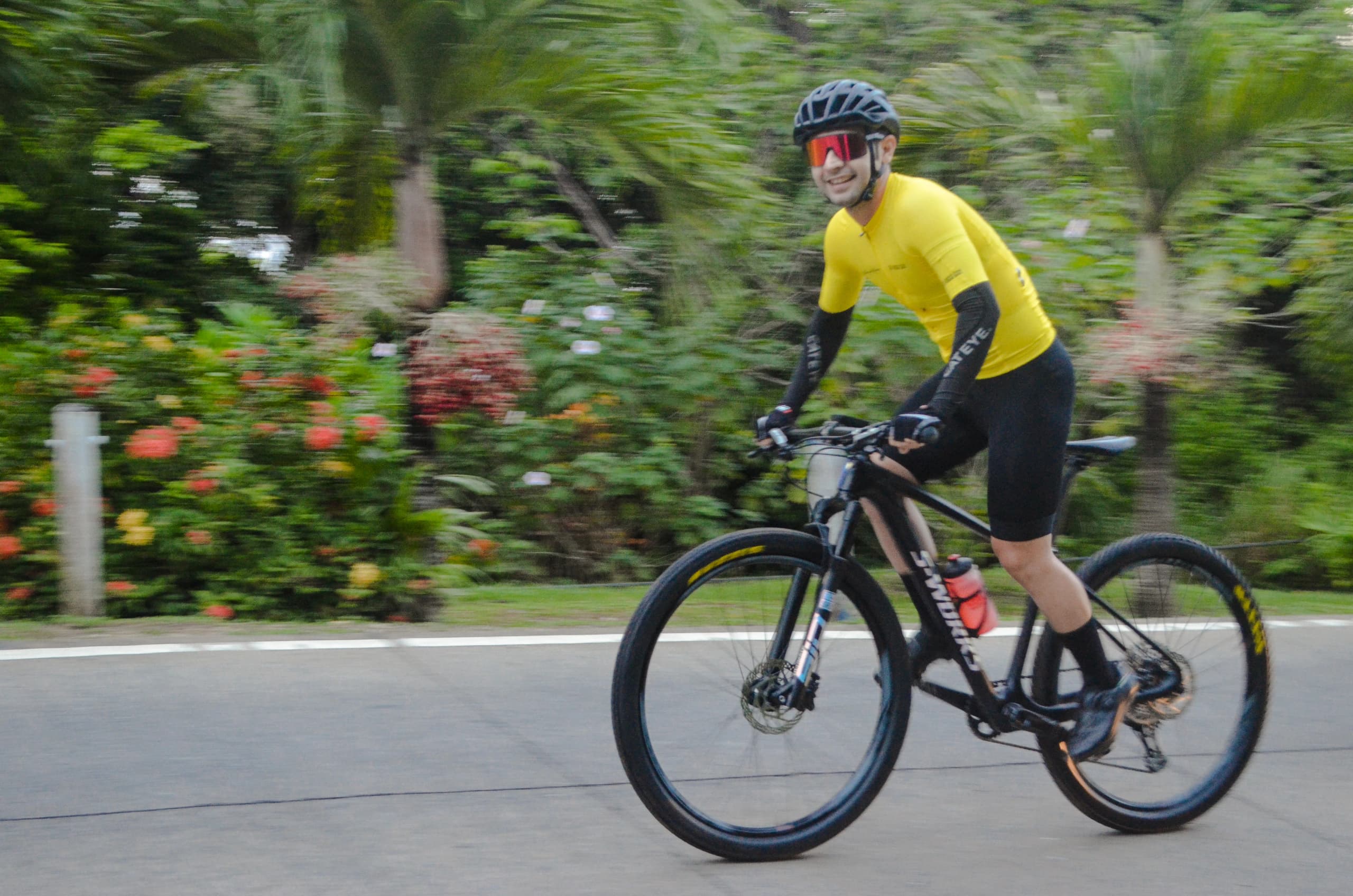 Roatán Point 2 Point — ciclismo roatan id 92. Fotografía Adonis Maradiaga.