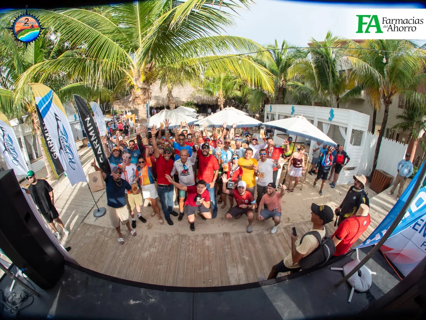 Roatán Point 2 Point — fiesta premios sun2coast garmin gatorade playa.